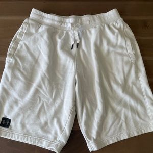 Under Armor White Sweatpants shorts